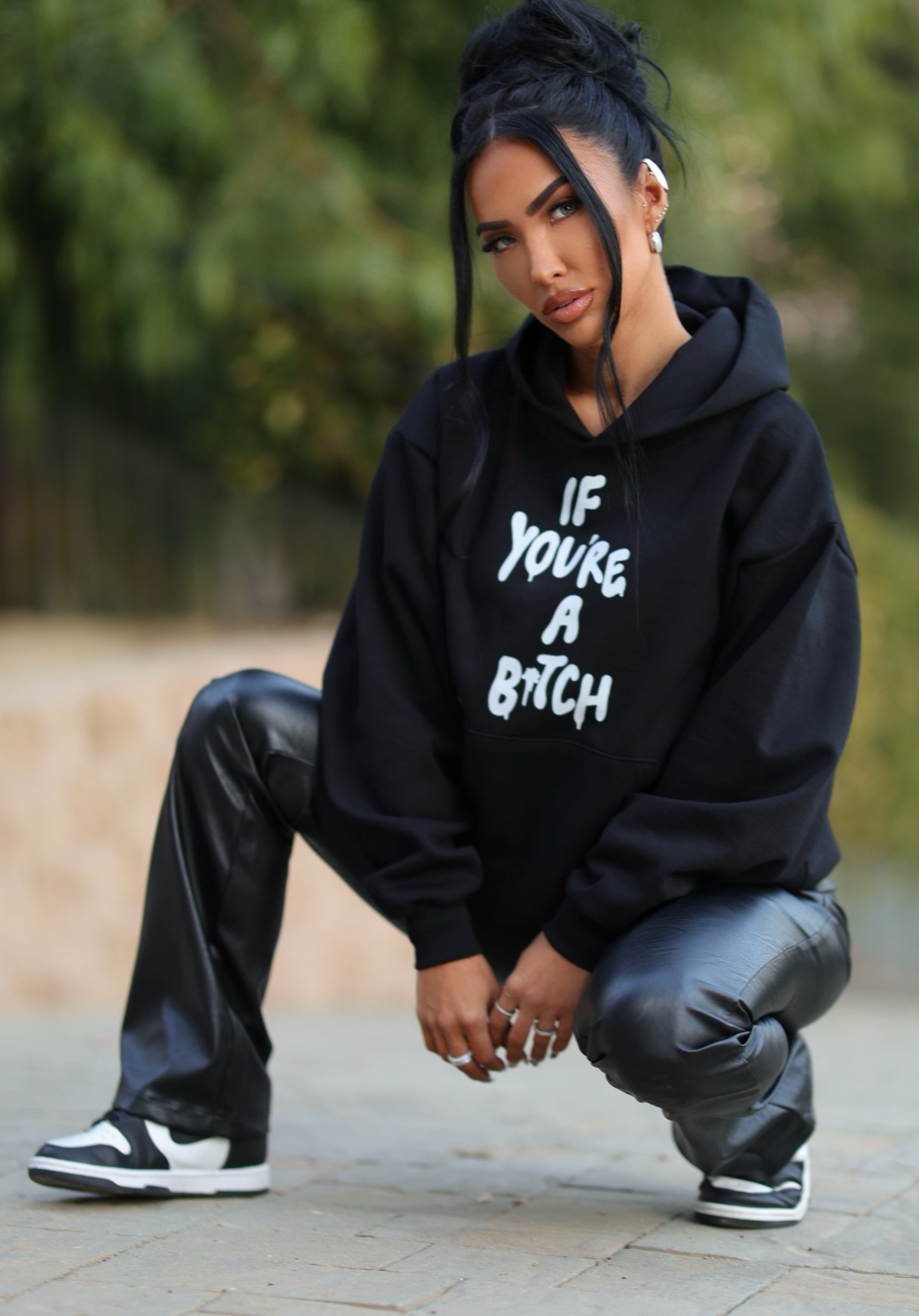 If You're A Bitch Hoodie (BLACK)
