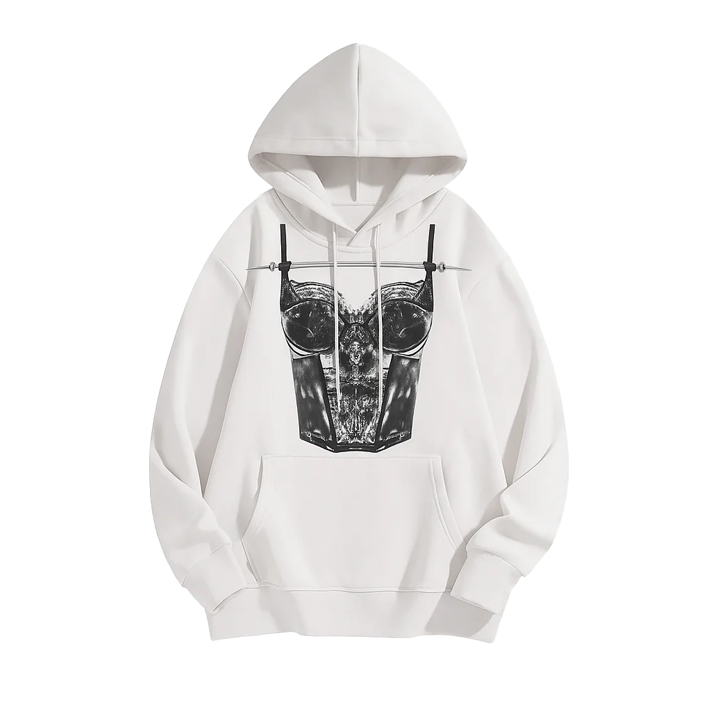 Dagger Hoodie (White)