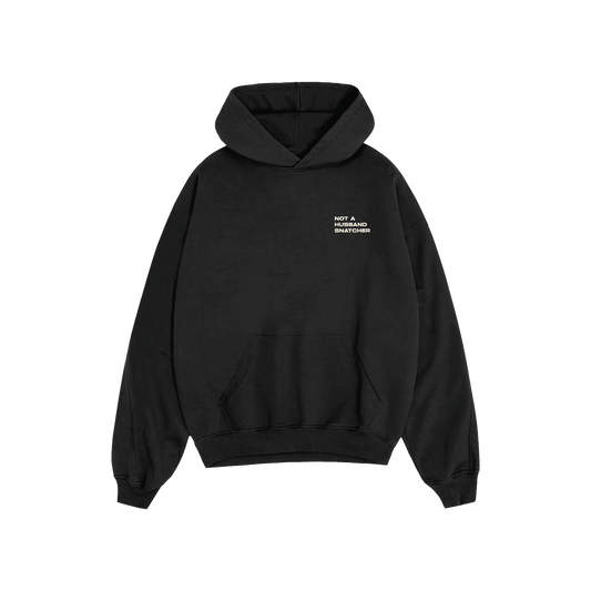 Not a Husband Snatcher Hoodie (BLACK)